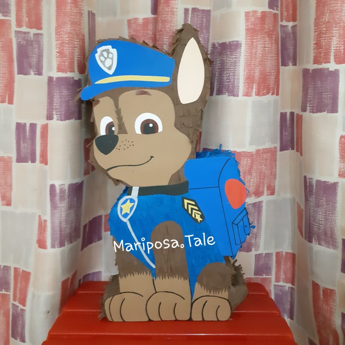 

Pinata Tarik Pull String Chase Paw Patrol Cartoon Kartun