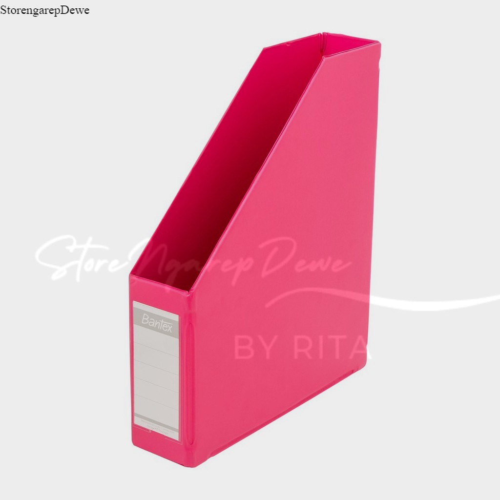 

Bantex Magazine File (Box File) A4 7cm Pink #4010 19 real seperti gambar