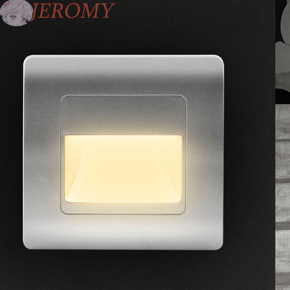 Jeromy Lampu Lantai Sensor Rader Tanam Tahan Lama Led Lampu Step Tangga Rumah