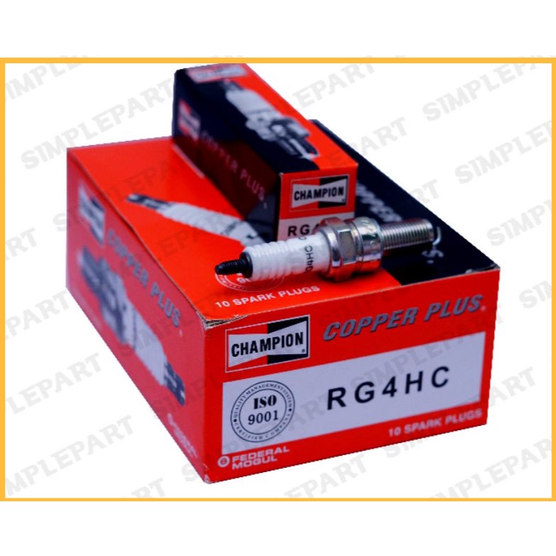 Busi champion RG4HC motor kharisma busi Supra x 125 busi beat busi Jupiter MX lama