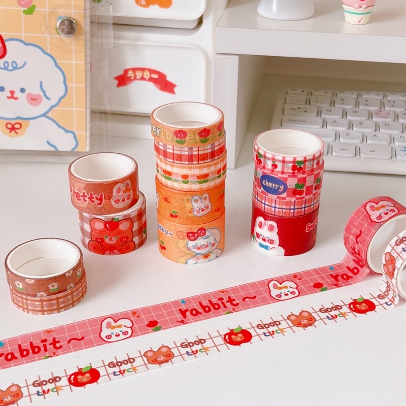 

Washi Tape Paketan Lucu - journalling decorasi diarybook [thehanscorner] 3