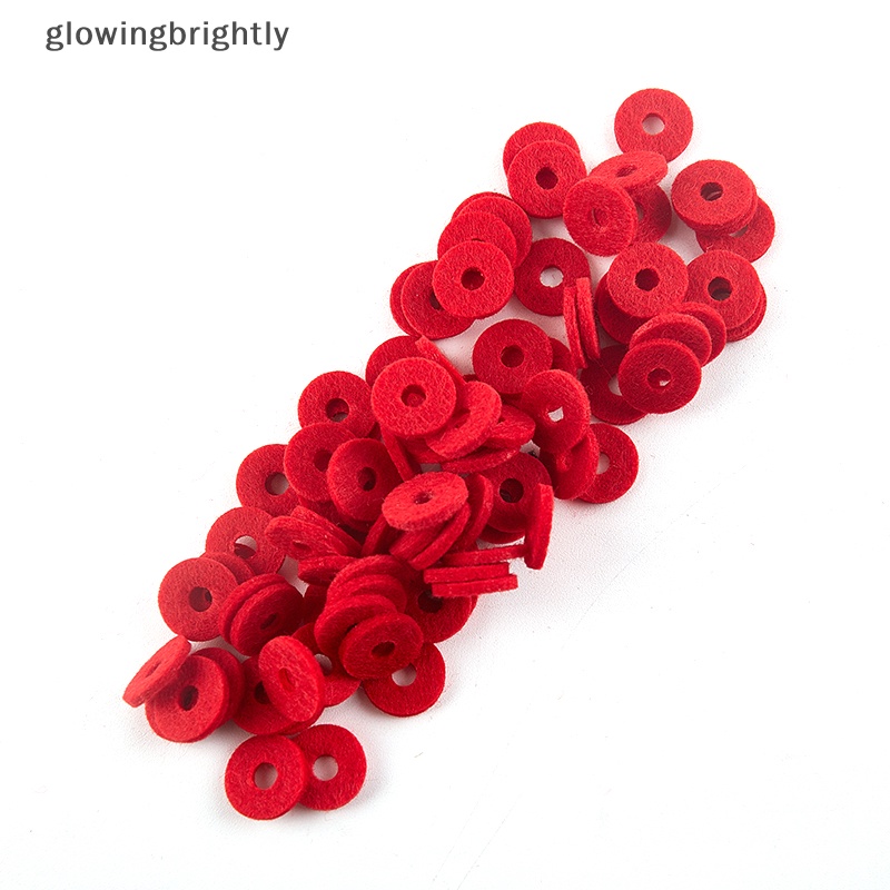 [glowingbrightly] 90pcs Felt Piano Washers Pads Untuk Aksesoris Piano Tuning TFX