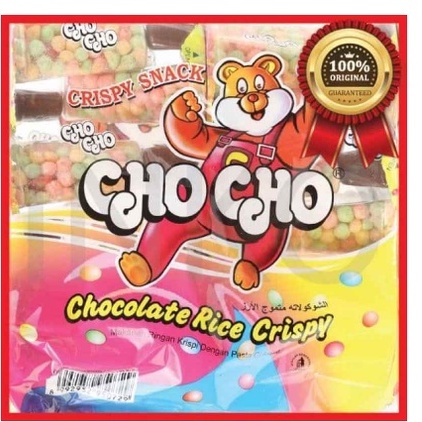 

Cho Cho Chocolate Rice Crispy 1 pak isi 12 PCS ORIGINAL