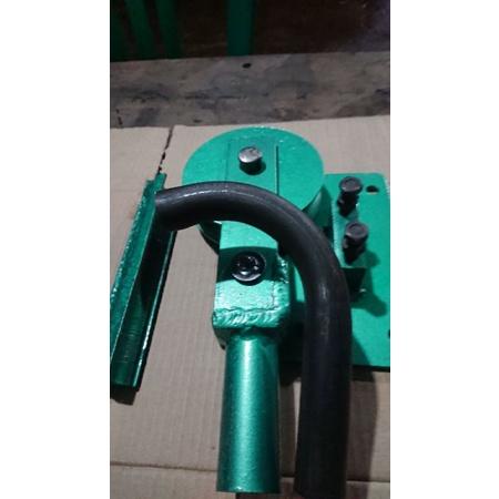 Roll Bending pipa besi ⅝ diameter 16mm / tekuk pipa..