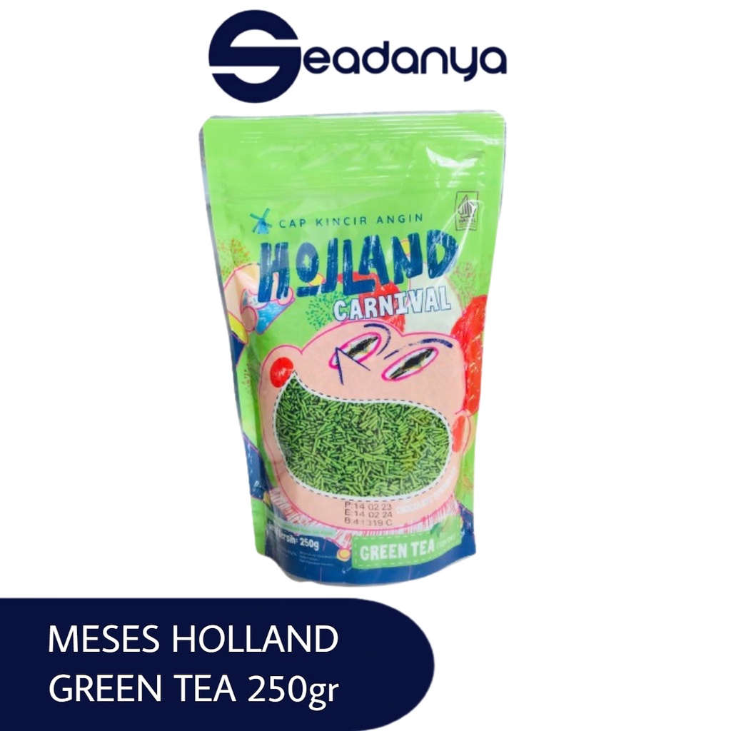 

MESES HOLLAND GREEN TEA 250GR - Meises Holland Carnival Green Tea 250gr - Meses Warna Hijau