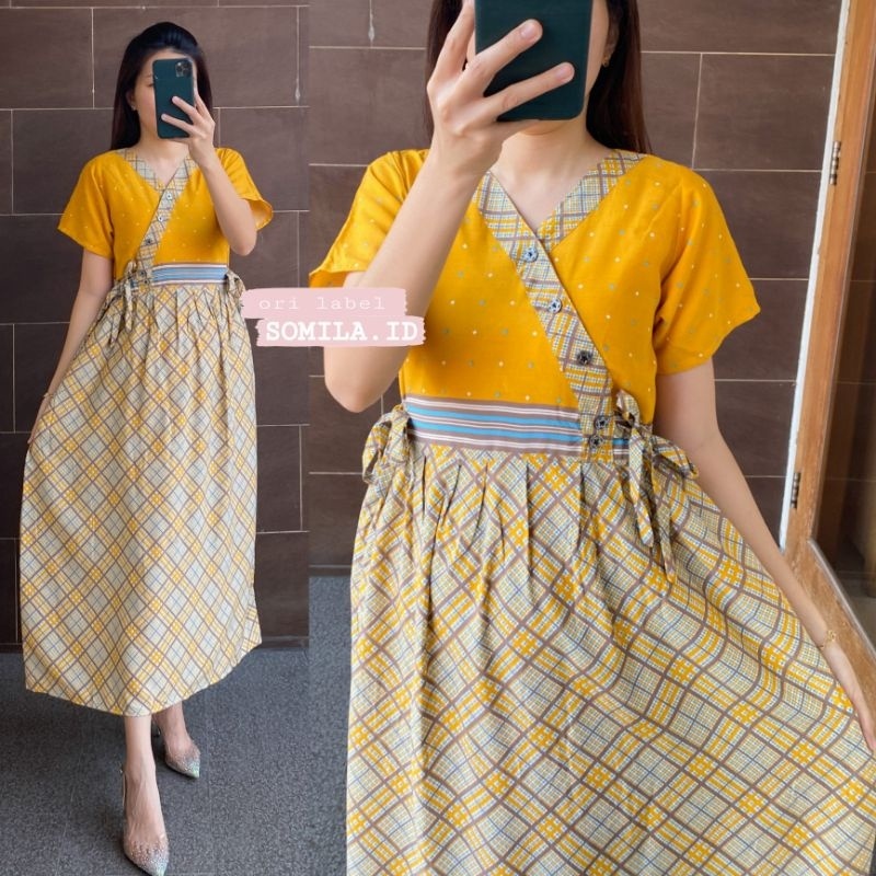 ORI SOLO GROSIR DASTER  TERBARU BUSUI KIMONO CHIBI SERUT LENGAN PENDEK BATIK SQUARE