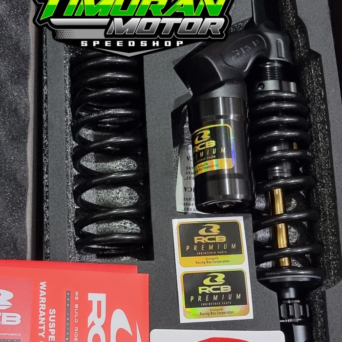 SHOCK RCB VS MATIC 300 MM BLACK SERIES MIO BEAT SCOOPY VARIO ORIGINAL