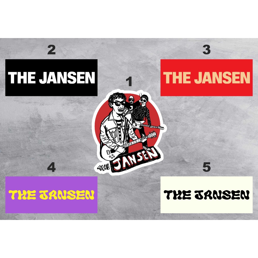 STICKER PACK BAND INDIE - STICKER CASE- STICKER AESTHETIC - STICKER LAPTOP TUMBLER HP -  STIKER MOTO