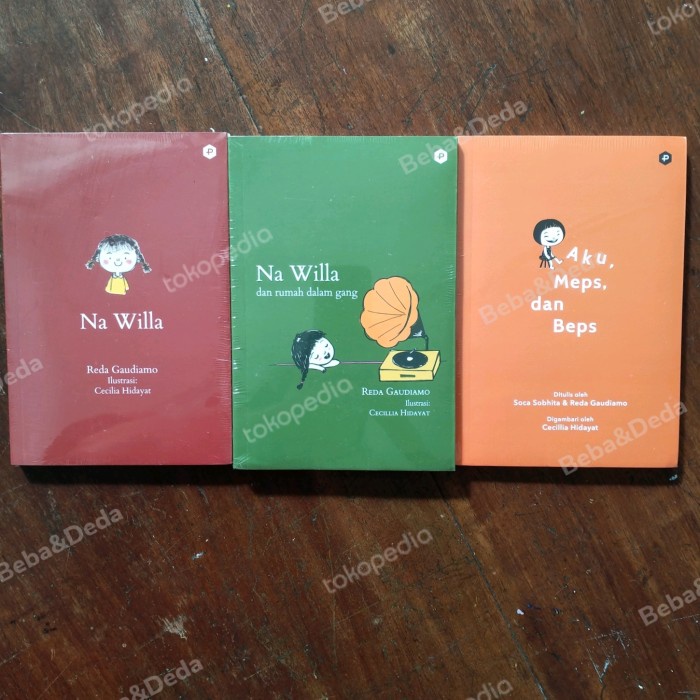 ⭐BARU (DISKON)⭐ na Willa Seri 1 + 2 dan aku Meps dan Beps reda guadiamo living book