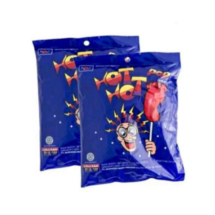 

HOT HOT POP PENDEKAR BIRU 1 PACK isi 25 pcs permen