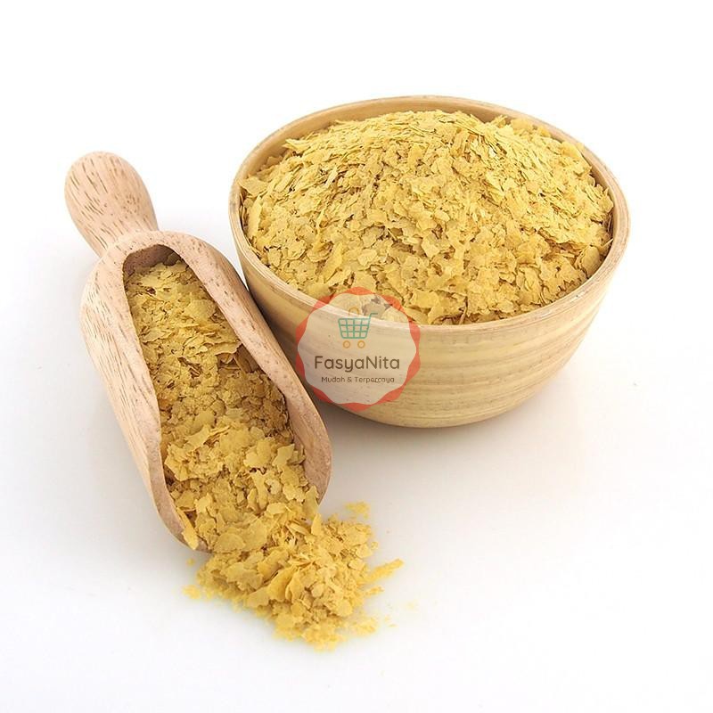 

ORGANIC NUTRITIONAL YEAST FLAKES 50GR - SAVORY YEAST VEGAN - NOOCH - RAGI MPASI - NUTRITION GIST