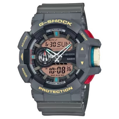 Original 100% Casio G-Shock GA-400PC-8ADR Jam Tangan Pria GSHOCK GA400 GA-400PC-8A Garansi Resmi 2 T