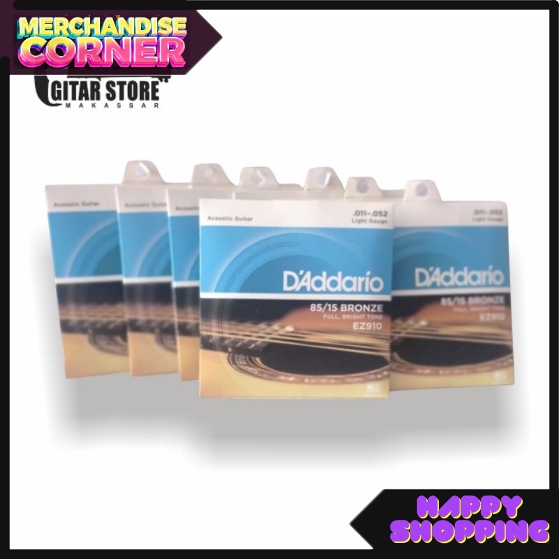 Senar Gitar Akustik D'Addario 0.11