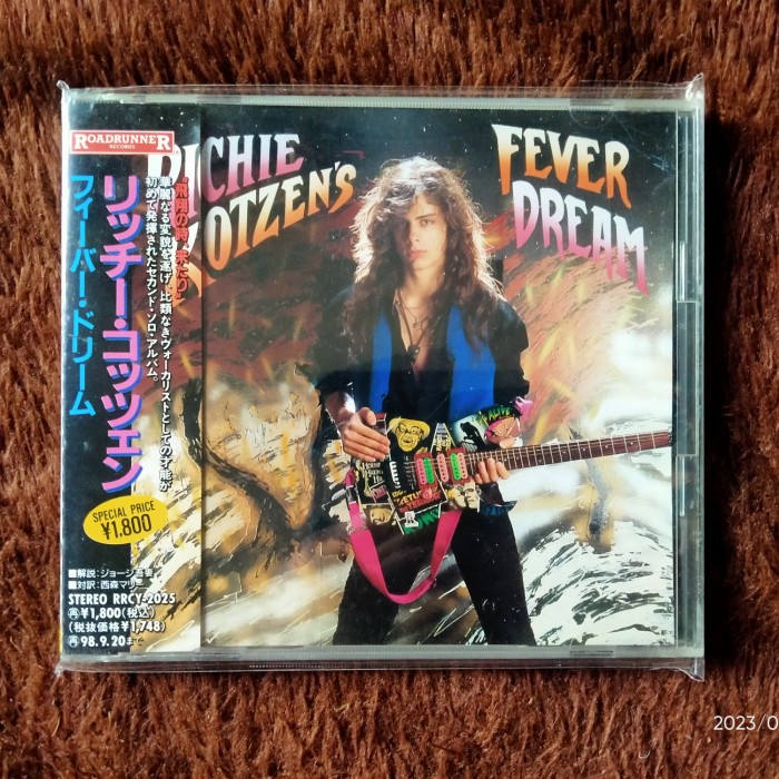 CD RICHIE KOTZEN'S FEVER DREAM JAPAN OBI RS