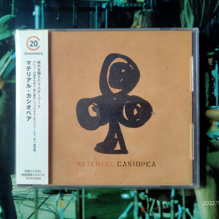 CD CASIOPEA MATERIAL JAPAN OBI RS3