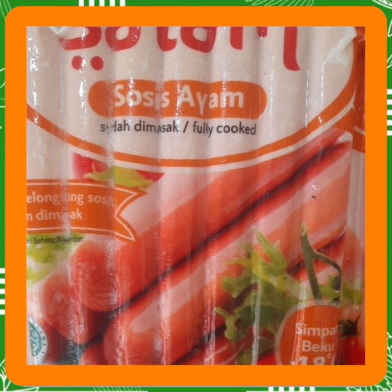 

SALAM SOSIS AYAM 375 GR. ISI 15 Best Seller