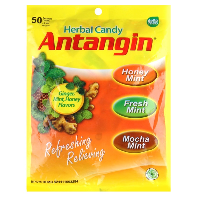 

ANTANGIN HERBAL CANDY Permen ANTANGIN Permen Herbal