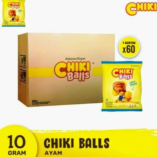 

Chiki balls 1 dus isi 6 renceng = 60 pcs - Keju