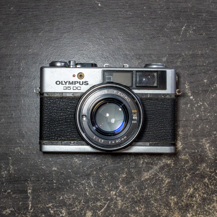 Olympus 35DC Rangefinder 40mm F1.7 Analog Film X Canon Ql17 Yashica GX