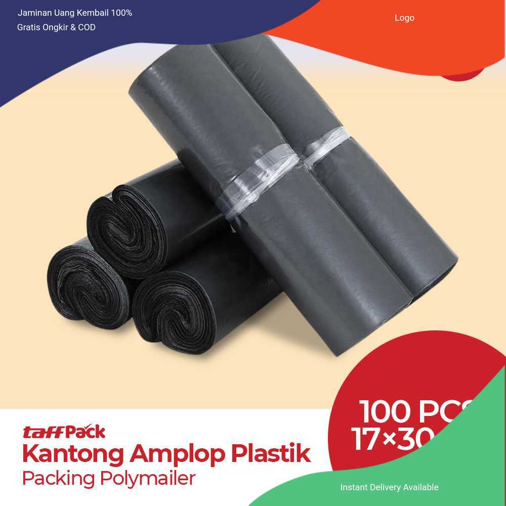 

COD PRODUK TERLARIS!! TaffPACK Kantong Amplop Plastik Packing Polymailer Polybag 100 PCS SIAP KIRIM