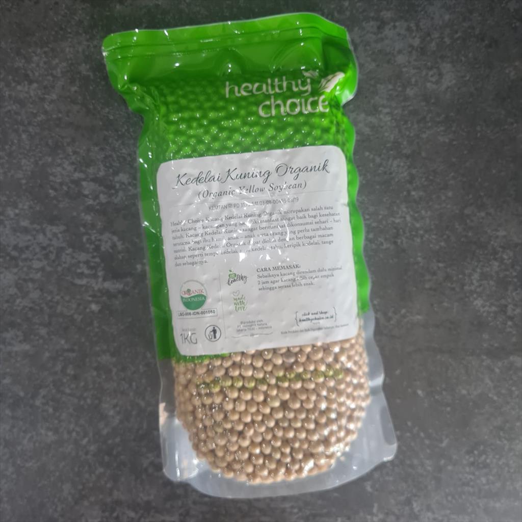 

Kacang Kedelai Organik 1 KG ( Organic Soy Bean ) - Healthy Choice