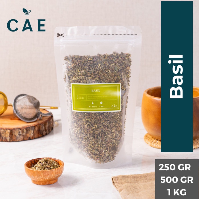 

Dried Basil Leaves Daun Kemangi Kering Rempah Organik 250 Gr - 1 KG