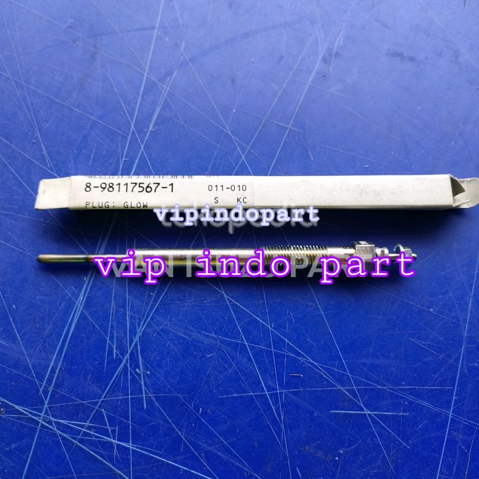 BUSI PEMANAS GLOW PLUG ISUZU DMAX 4JJ ORIGINAL ISUZU