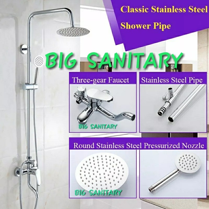 Shower Column Set Mixer/Kran Tiang Model TOTO