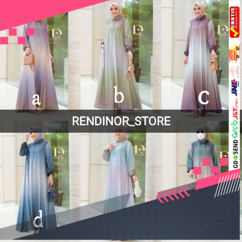 BAJU GAMIS MODEL BARU TERMURAH STYLE TRENDY /CAMILLA DRESS D'LOVERA BY OLLA DLOVERA