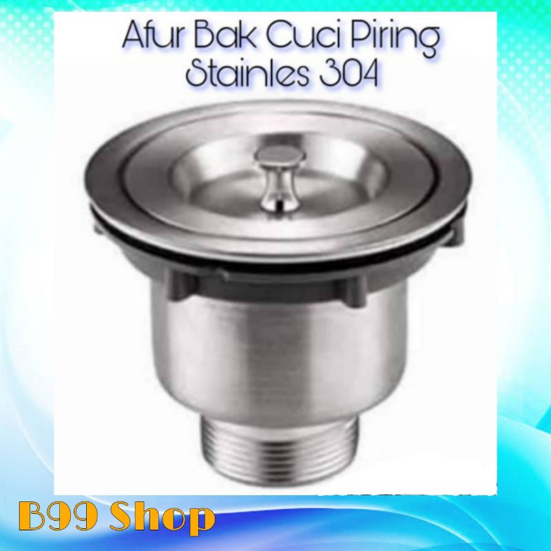 OWNER NEW Afur Avur Bak Cuci Piring Stainless