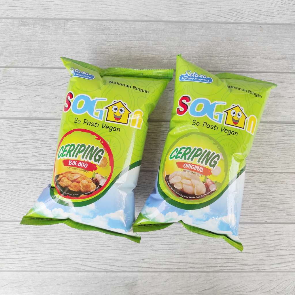 Sogan Kerupuk Keripik Ceriping Vegan Vegetarian