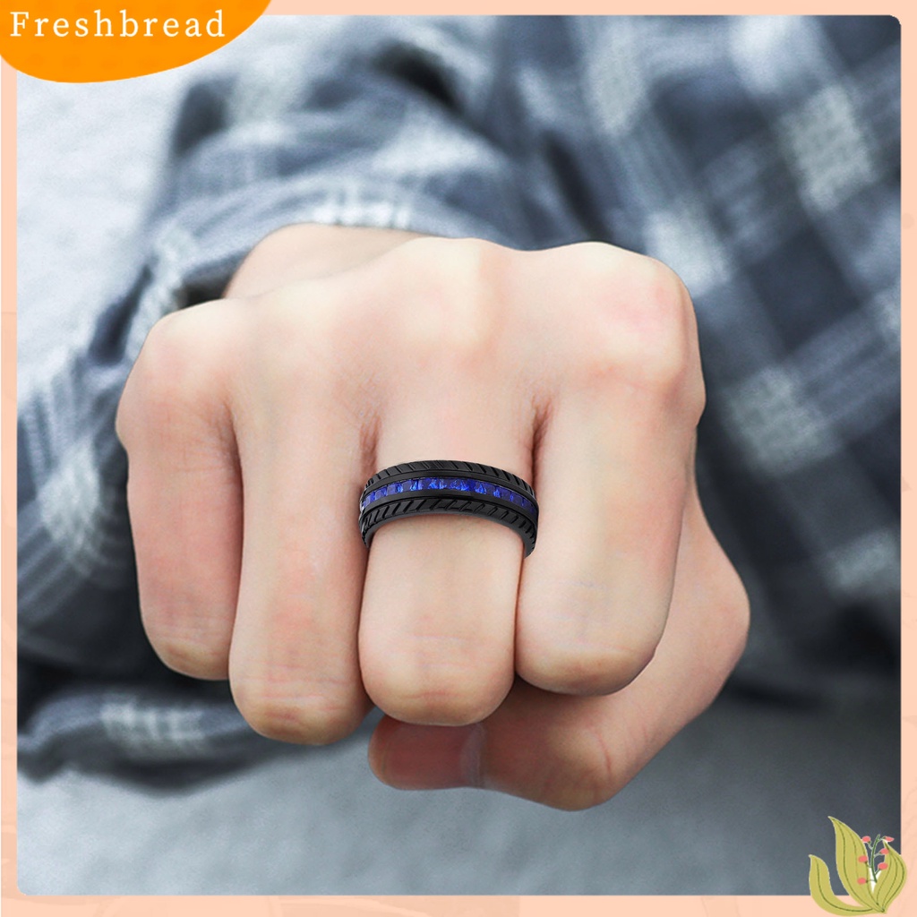 &lt; Freshbread &gt; Cincin Fidget Bentuk Ban Tidak Luntur Perhiasan Pria Wanita Tampan Trendy Ring Untuk Kehidupan Sehari-Hari