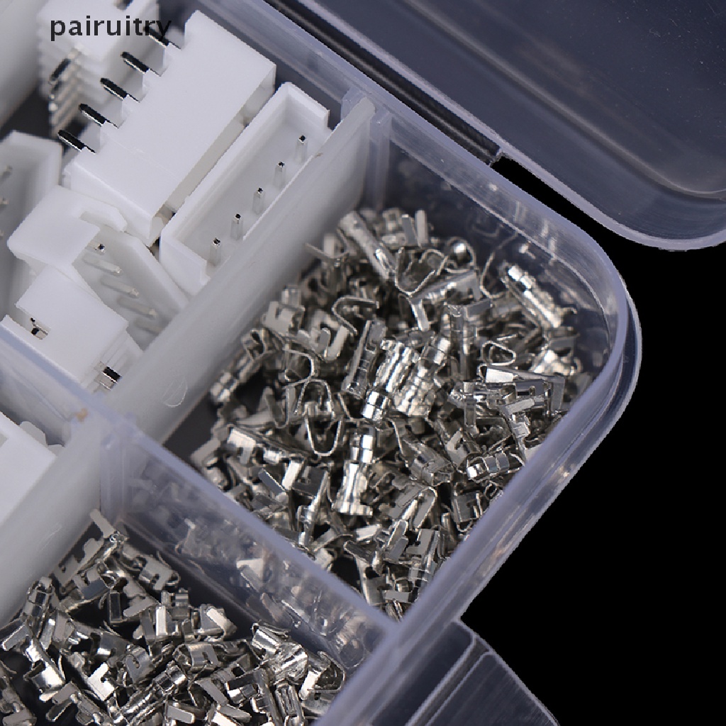 Prt 230pcs/box XH 2.54 2p 3p 4p 5pin 2.54mm Pitch Terminal Kit Konektor JST PRT