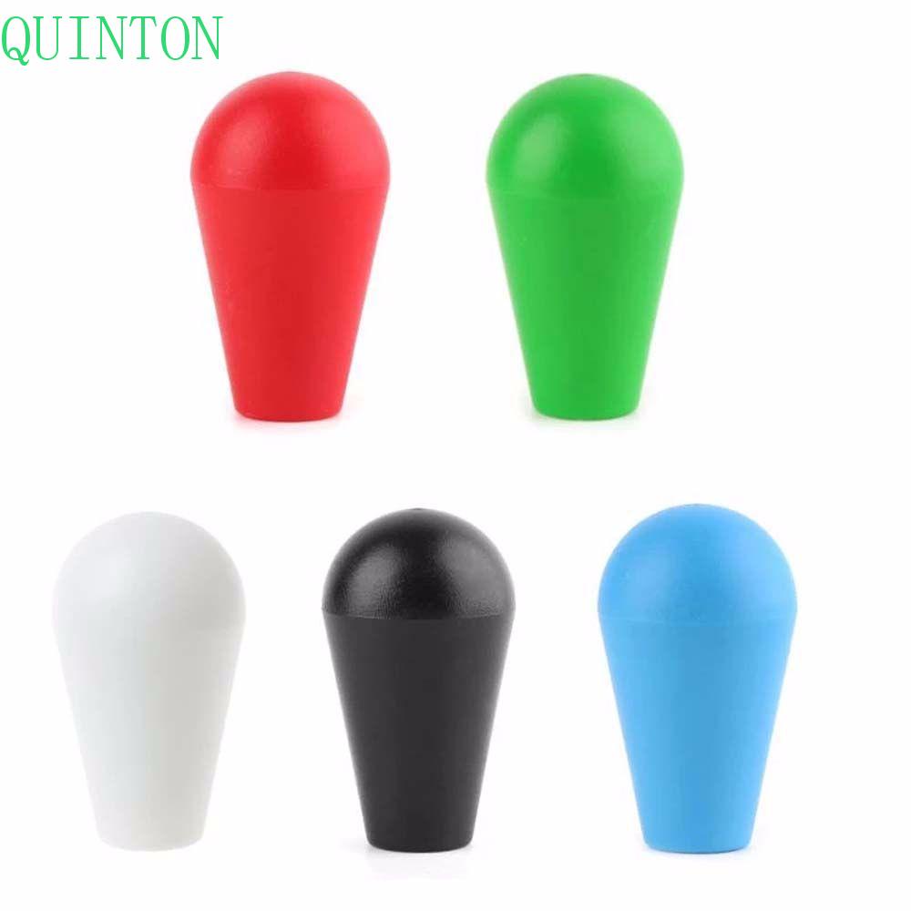 Quinton Battop American Style Handle Arcade Stick 5warna Bat Topball Arcade Game Joystick Handle Konsol Game Oval Top Ball