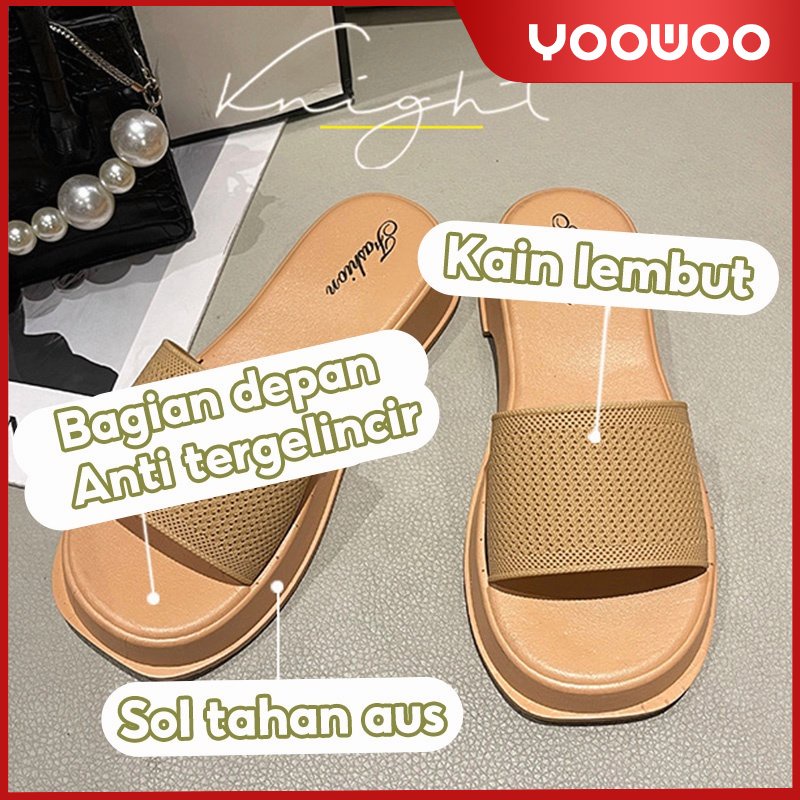 Sandal slop / sandal jalan / sandal musim panas / wedges