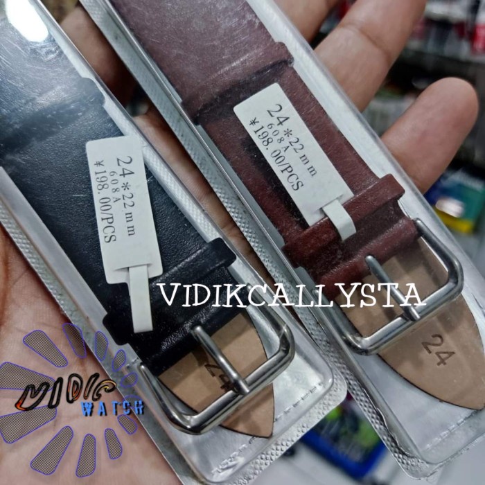 NEW STRAP TALI JAM TANGAN KULIT MUTU HALUS IMPORT 12 14 16 18 20 22 24 MM