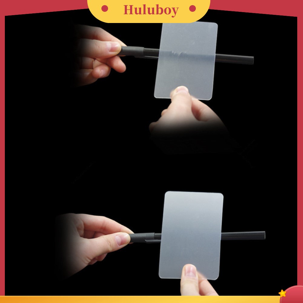 {In Stock} 2Pcs Kartu Gimmick Lensa Lubors Dengan Pen Close-up Alat Peraga Ilusi Panggung Ajaib