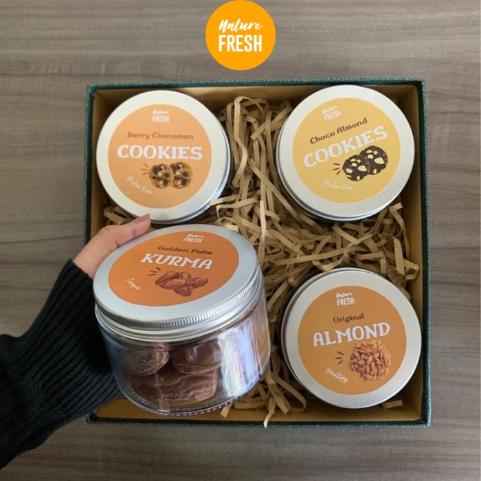 Hampers Lebaran Ramadhan Premium Cookies Vegan Healthy Food