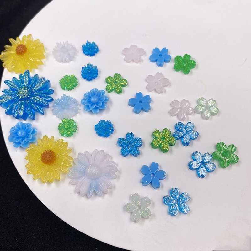 Siy Bunga Cetakan Silikon Anting Unik Cetakan Resin Neckalce Liontin Silicone Mold DIY Perhiasan Casting Cetakan Gantungan Kunci M