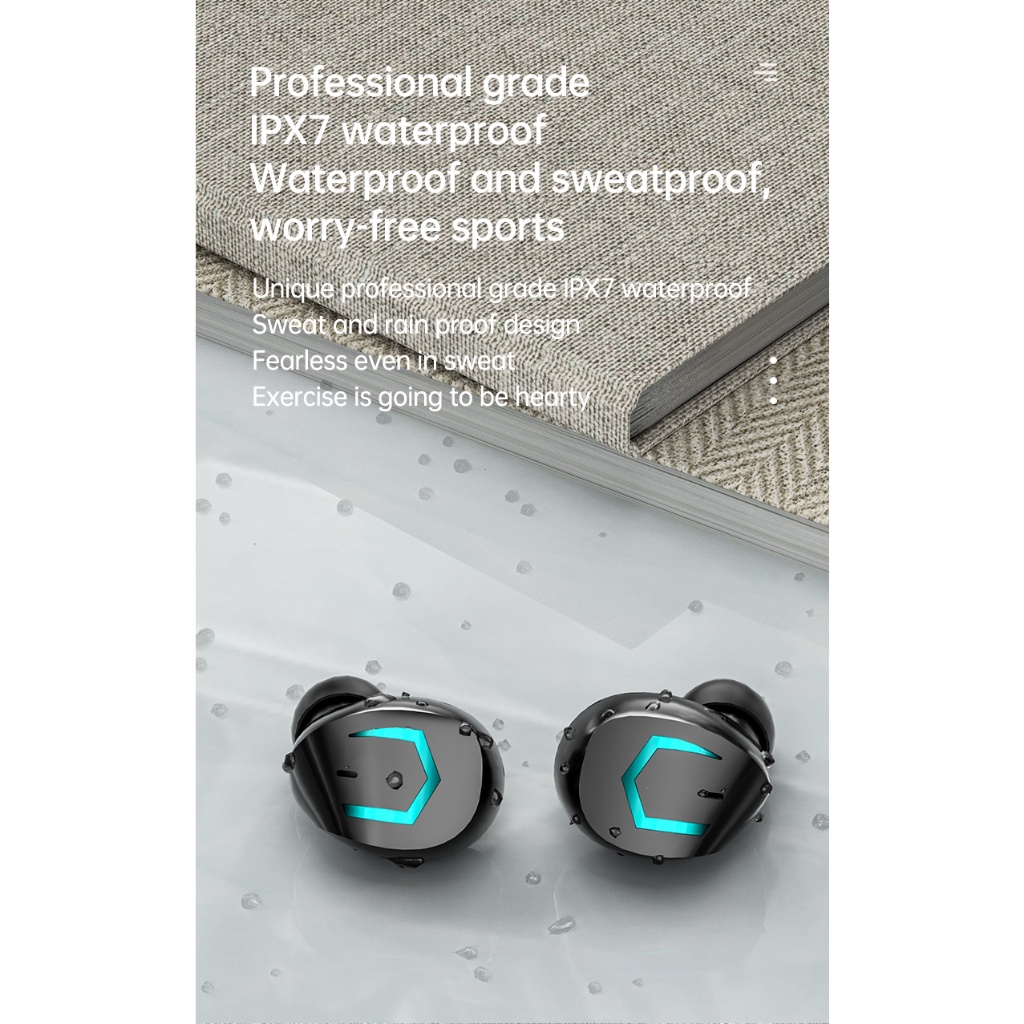 TWS M36 headset Bluetooth HIFI BASS Stereo music telfon gaming daily wireless earphone with microphone original