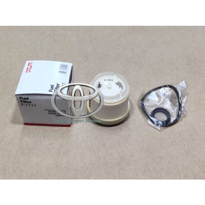 Fuel Filter Solar Innova Fortuner Hilux Pajero Hiace F 1111 Sakura  100% Original Toyota