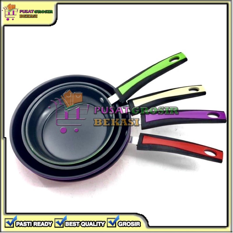 [PGB] WAJAN FRYPAN PENGGORENGAN TEFLON ANTI LENGKET 20CM 20 CM TEPLON ANTI GORES