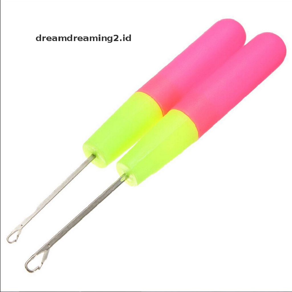 (hot) Crochet Hook Dreadlock Interlocking Lock Hair Micro Braid Tool DIY//
