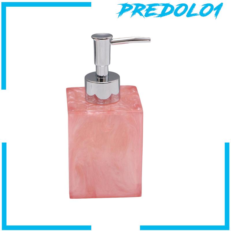 [Predolo1] Dispenser Sabun Botol Pump Desain Tekstur Marmer Untuk Sabun Cuci Krim Mandi