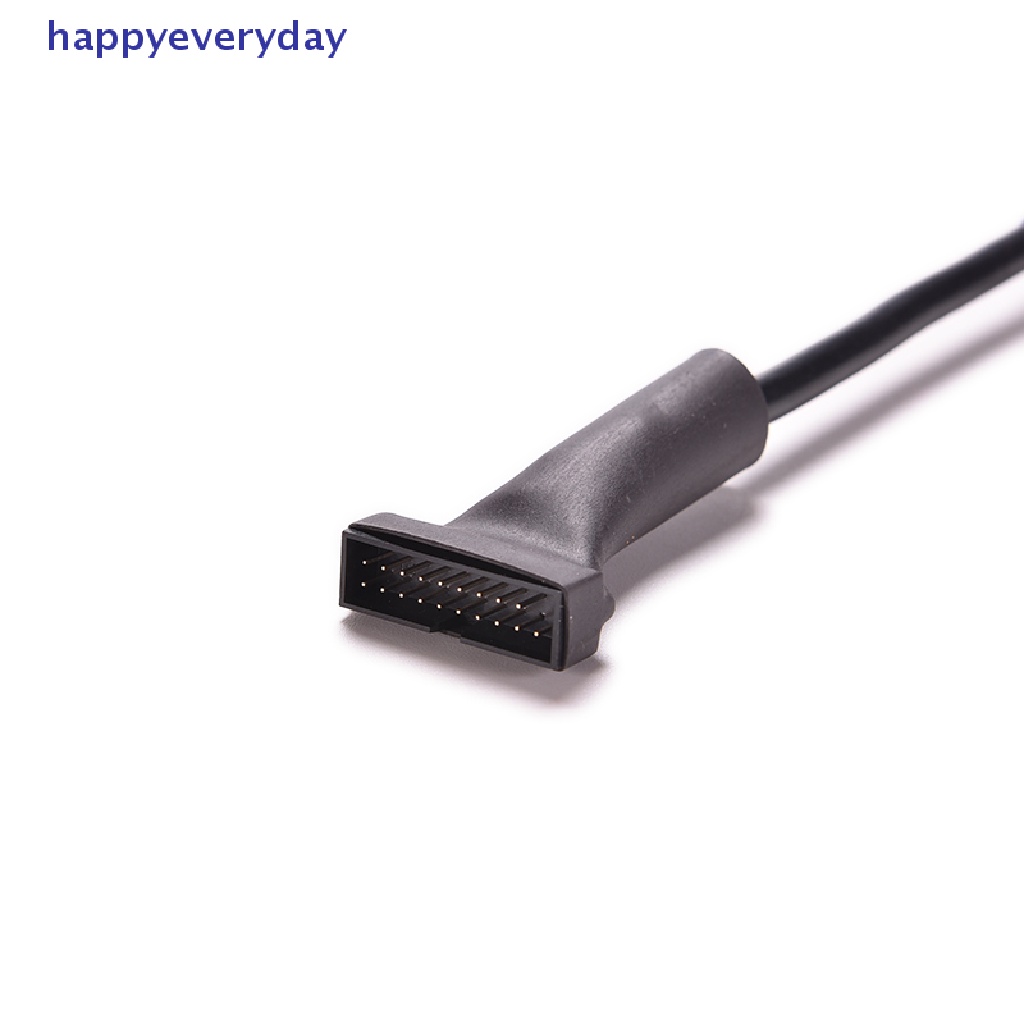 [happy] Usb 2.0 9Pin Motherboard Female to 20Pin USB 3.0 Housing Male Adapter Kabel [ID]