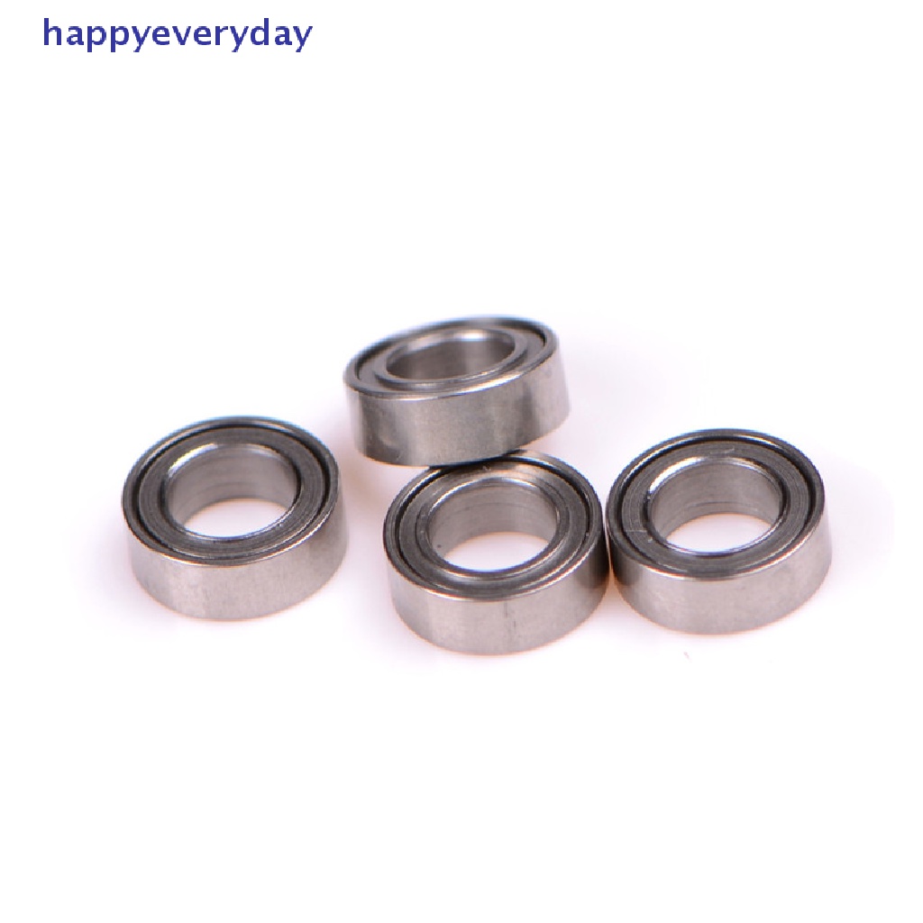 [happy] 4pcs ball bearing MR74ZZ 4 * 7 * 2.5 4x7x2.5mm Perisai Logam MR74Z ball bearing Baru [ID]