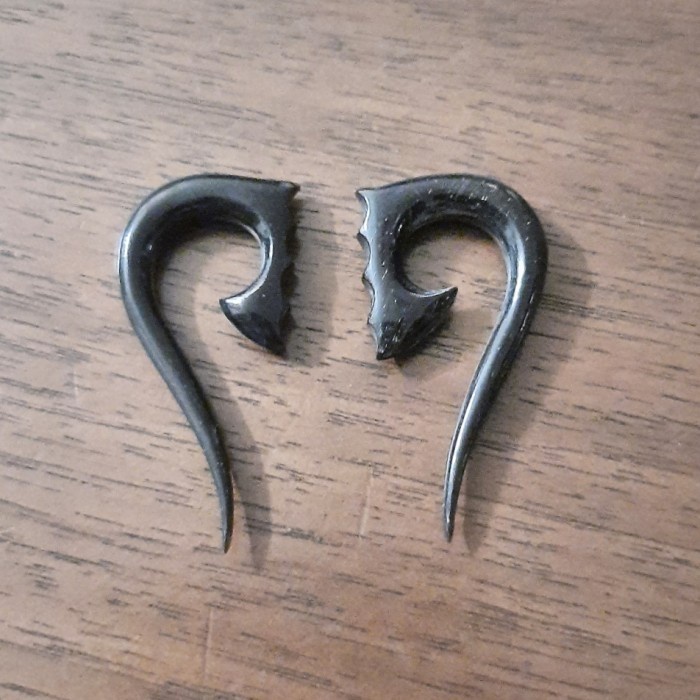 EAR PLUG PIERCING ANTING PLUG TELINGA WOOD BUKAN TITANIUM PP2