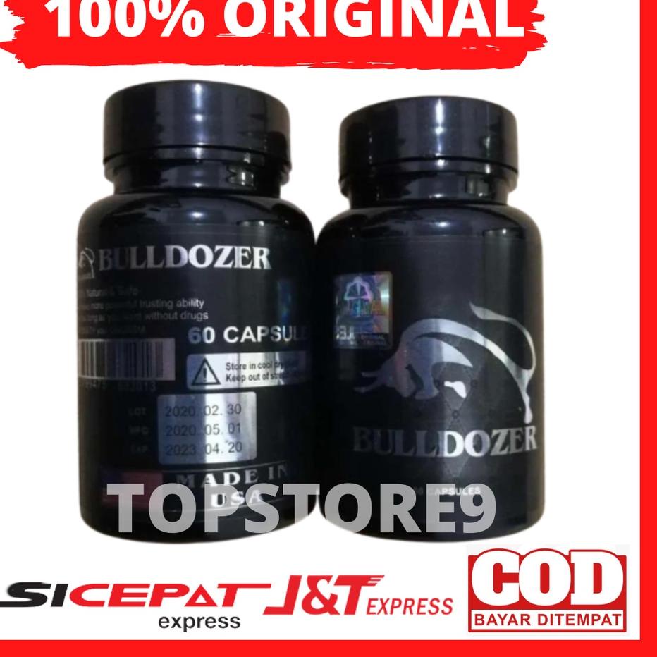 100% ORIGINAL Terlaris Bulldozer Original Obat Kuat Stamina Pria Asli HGI