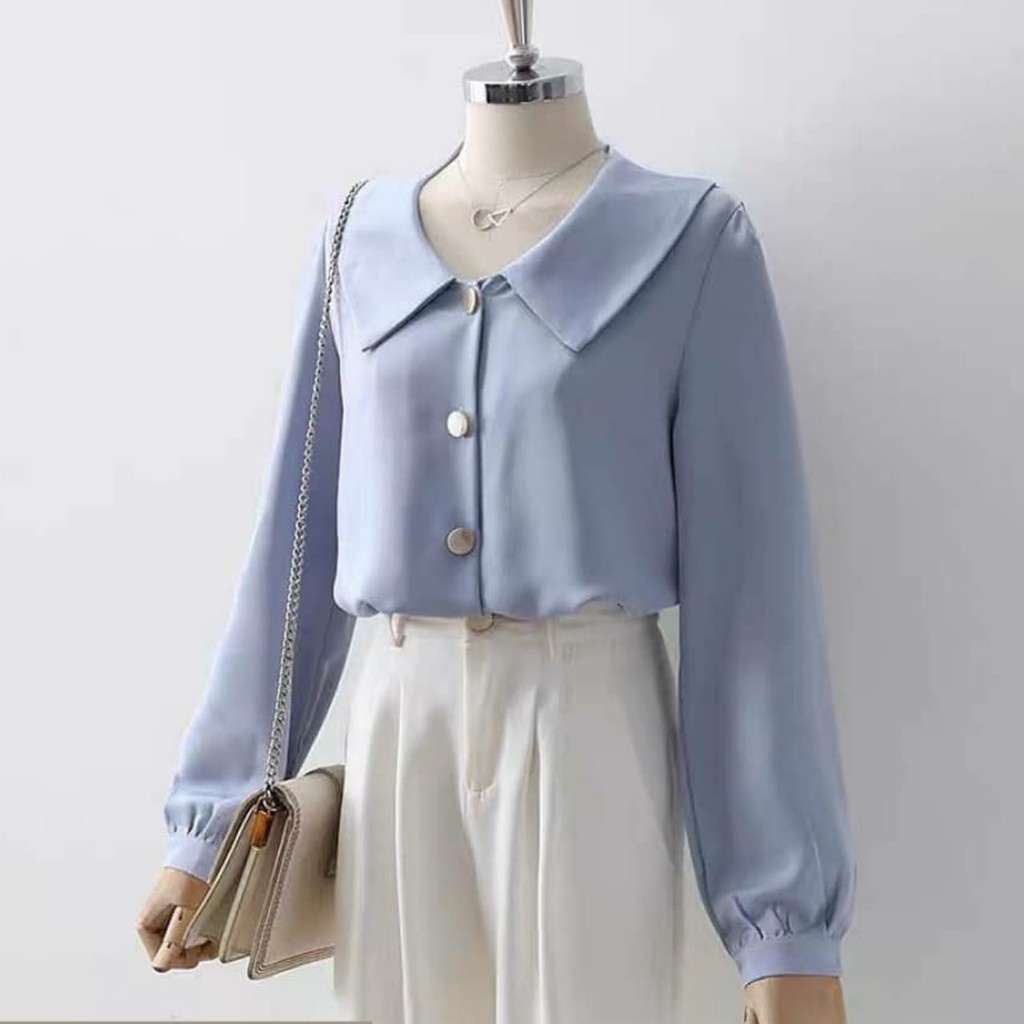 GMS - Aba Top | Blouse Atasan Wollycrepe Premium