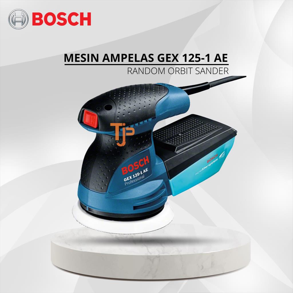 BOSCH MESIN AMPLAS GEX 125-1 AE /RANDOM ORBITAL SANDER PN.06013875K0